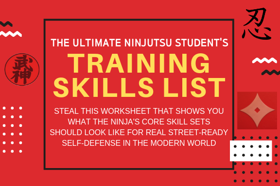 Bujinkan Ninjutsu Training Ninja no Hachimon