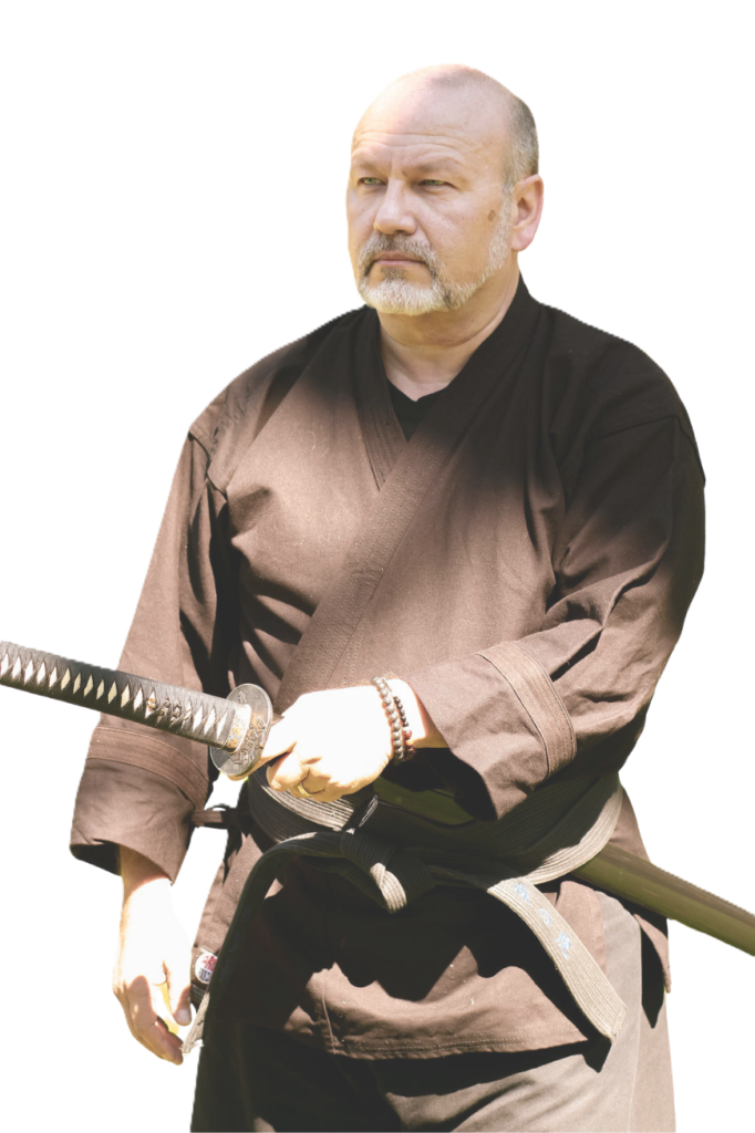 Dai-Shihan w-Sword in Obi
